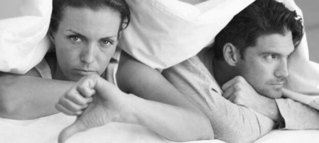 Mężczyzna ma problemy z potencją